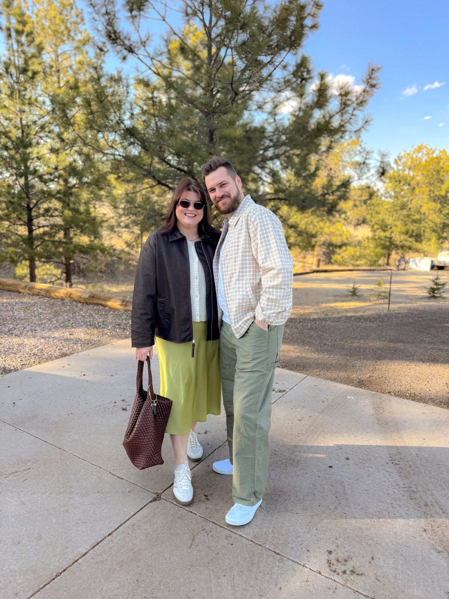 Josh & my date night outfits 👩‍❤️‍👨
I'm an XXL in the skirt and my top. Josh is a 36 in the pants and a Large in the jacket! My jacket is sold out 😭

#LTKPlusSize #LTKSeasonal #LTKMidsize