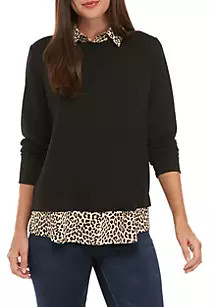 Long Sleeve Shirt with Animal Print | Belk