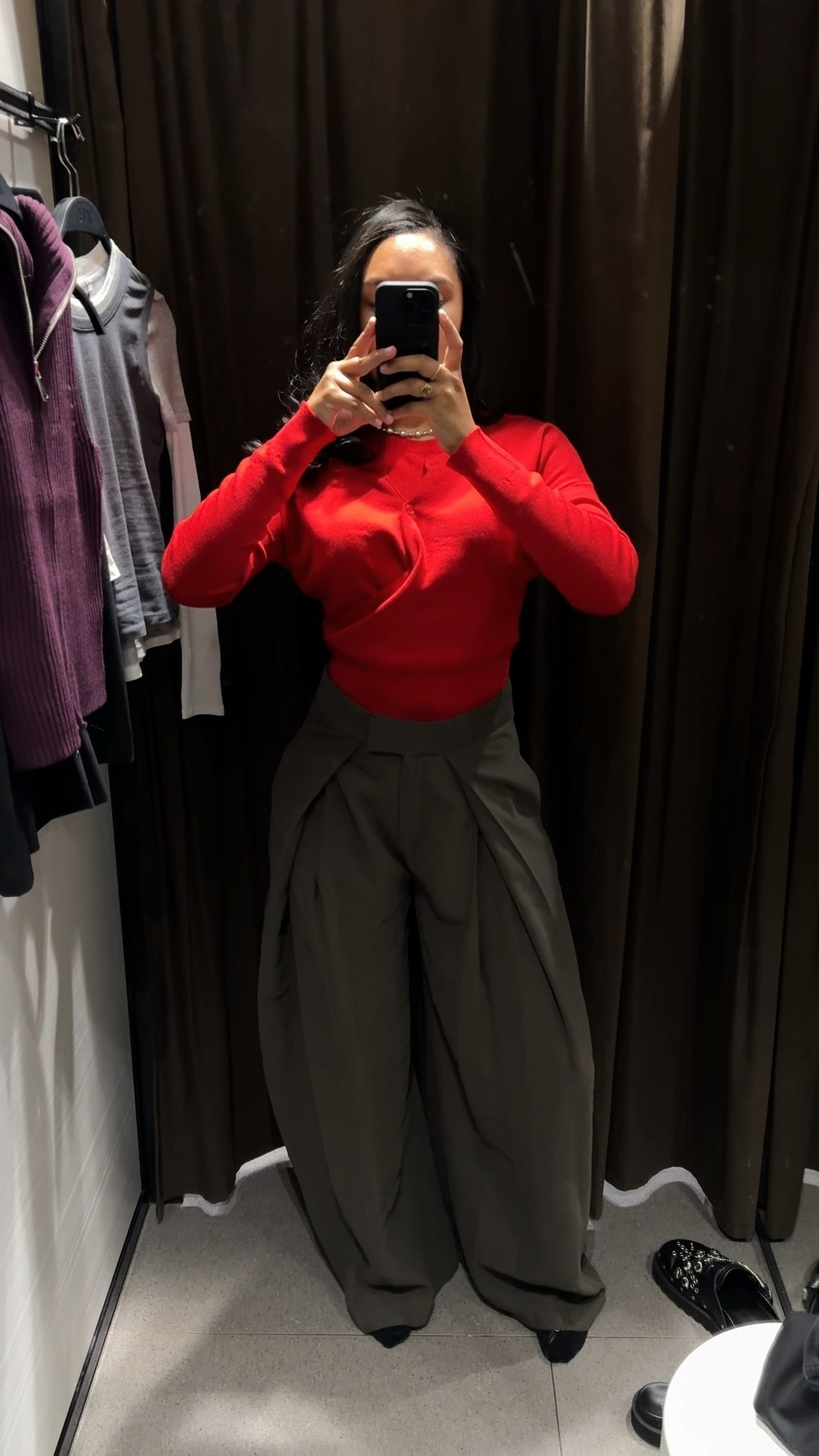Zara can have all my money this fall 🫶🏾 wearing a size small in everything, 8 in the jeans

#LTKFindsUnder100 #LTKStyleTip