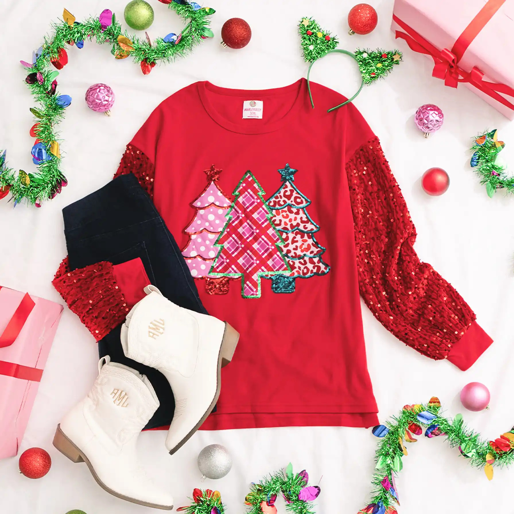 Christmas Sweatshirt | Marleylilly
