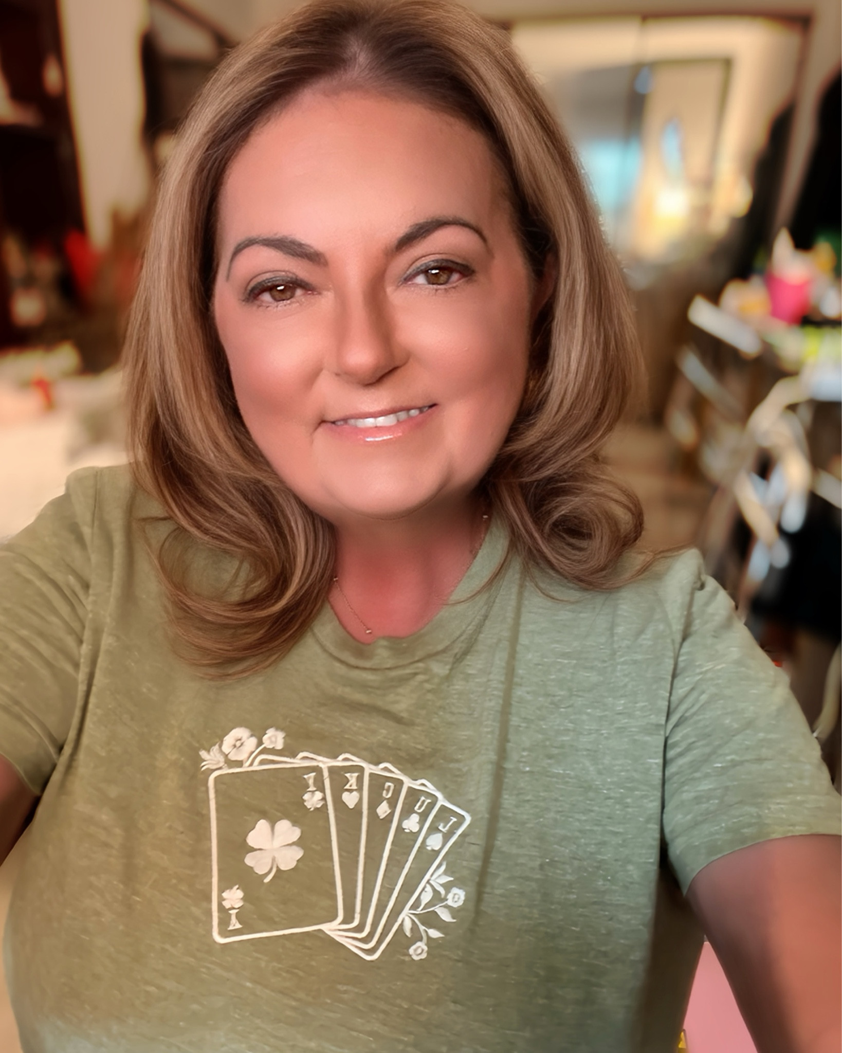 Sharing mid-February empties & my cute Lucky cards 🃏 graphic tee shirt 👕!! 

#LTKselfcare #LTKOver40 #LTKdayinmylife