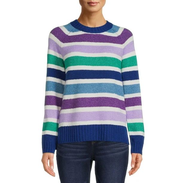 Time and Tru Women's Super Soft Pullover Sweater | Walmart (US)