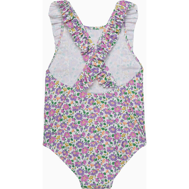 MRS STONLEY FRILL SWIMSUIT | Maisonette