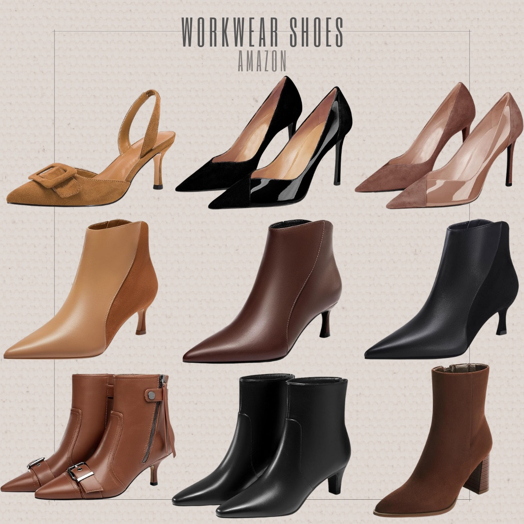 Coutgo heels and boots that work just as hard as you do. Classic pumps, pointed-toe boots, and walkable heels that polish any workwear look without sacrificing comfort. Easy Amazon finds that carry you from desk to dinner.

Coutgo shoes, Coutgo boots, Amazon workwear shoes, Amazon heels, workwear footwear, pointed toe heels, ankle boots for work, elevated work style, office outfits, AudrieDollins 

 #LTKootd #LTKOver40 #LTKWorkwear