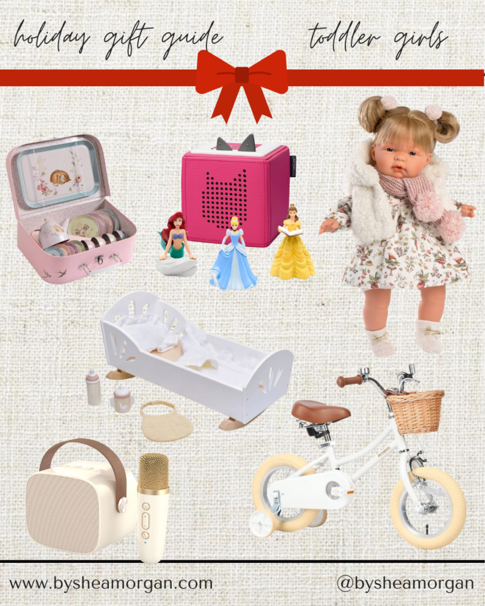 Toddler girl gifts guide, tea set for little girls, girls tricycle 

#LTKGiftGuide