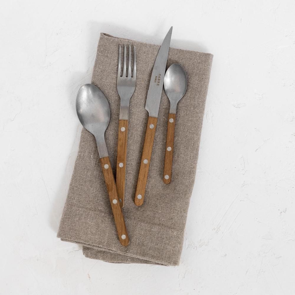 Sabre Flatware 4-Piece Cutlery Set, Matte Finish | Casa Zuma