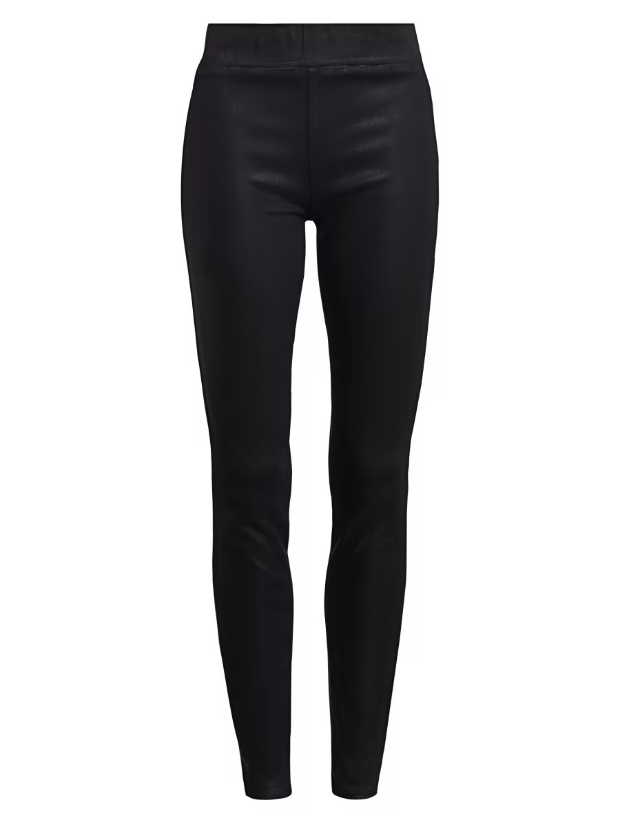 Rochelle High Rise Coated Skinny Leggings | Saks Fifth Avenue