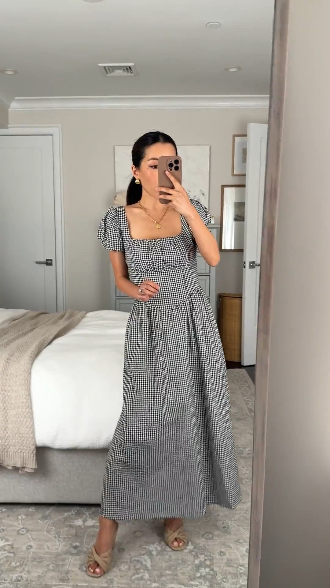 Sizing: Gap petite only starts in XSP (i'm usually xxsp for reference) so their dresses are slightly big on me but this feels TTS

• Linen Drop Waist Maxi Dress xs petite, side zip, stretch smocked back, pockets, lined torso only. Also comes in other solid colors.

• I also tried the black cotton maxi dress linked below and have an LTK video of it. The XS Petite fit fairly well on me!

Spring summer cotton linen dresses, petite friendly maxi dress, easy mom outfit 

 

#LTKSeasonal #LTKootd #LTKPetite