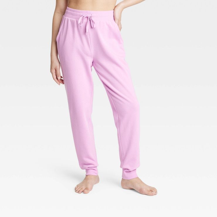 Women's Fleece Lounge Jogger Pants - Colsie™ | Target