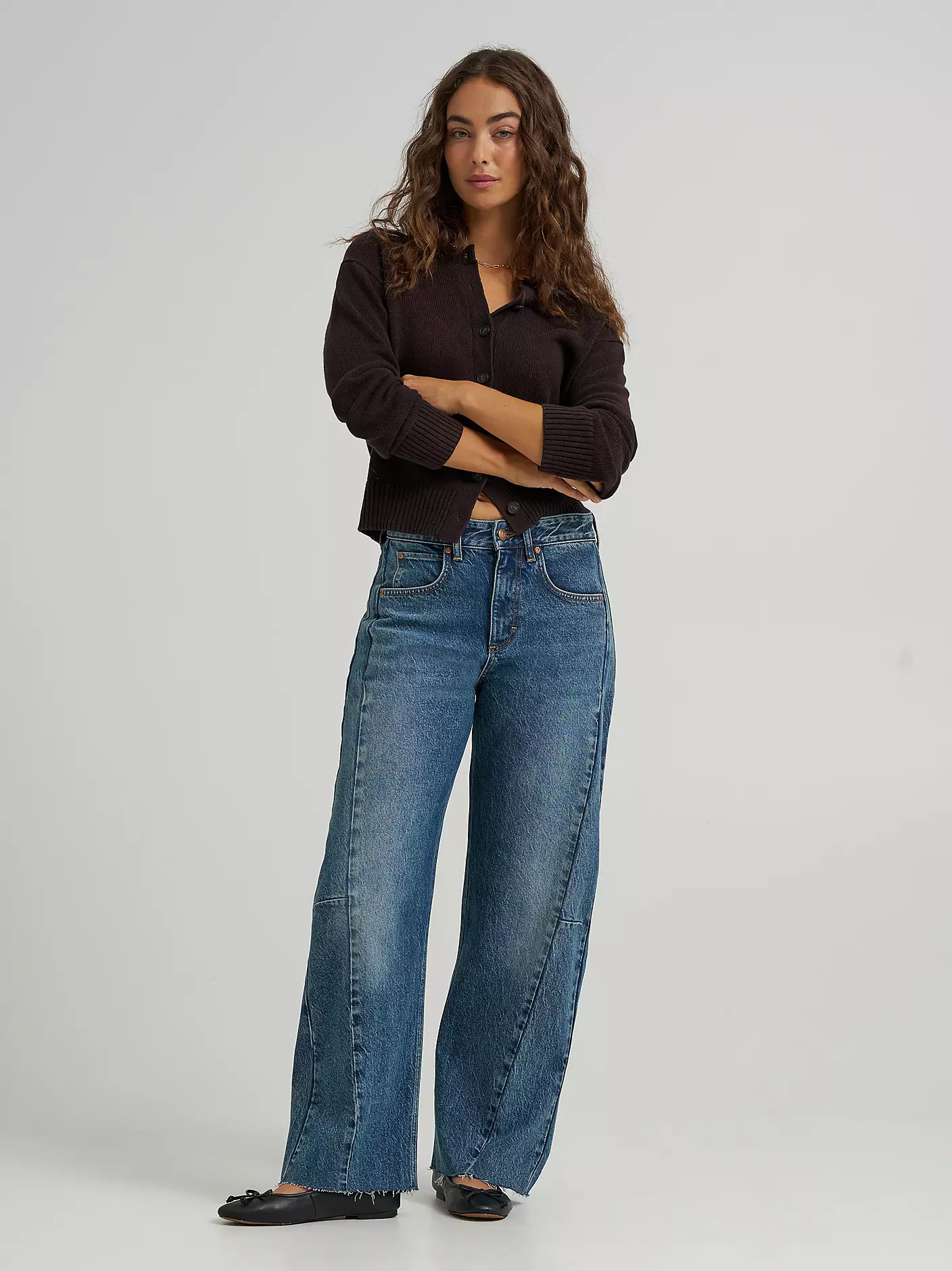 Women's Low Slung Barrel Rider\u2122 Jean | Lee Jeans