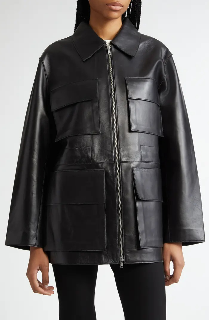 Stand Studio Reyna Leather Jacket | Nordstrom | Nordstrom