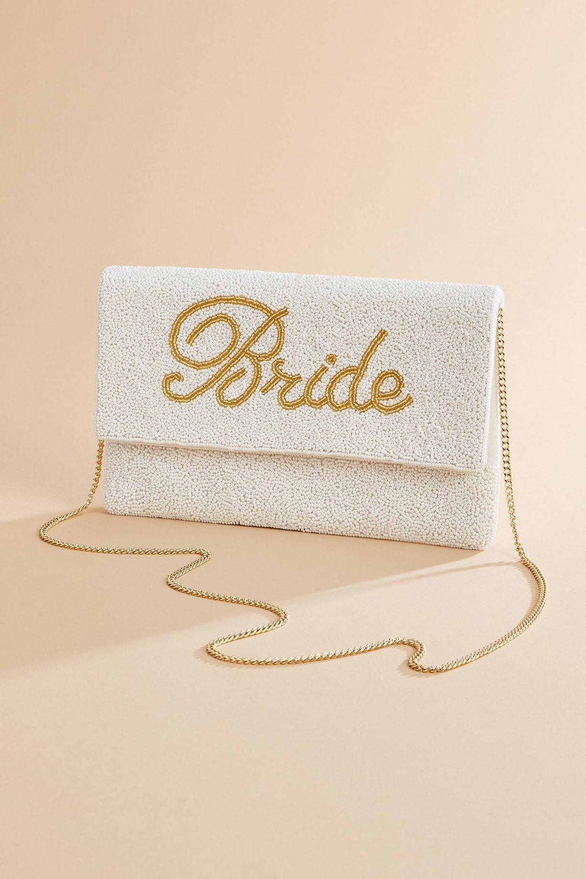 bride beaded clutch | Versona