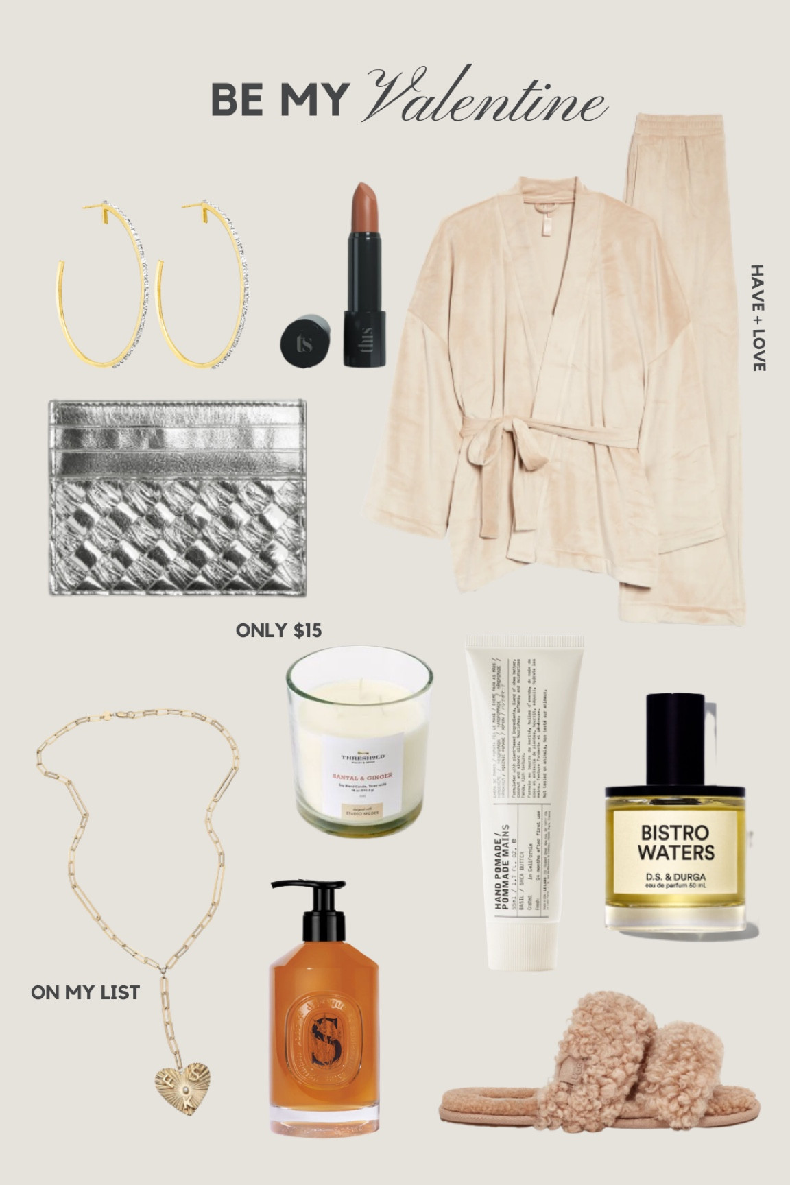 Valentine gift guide / skims pajamas / perfume / candle 

#LTKbeauty #LTKGiftGuide