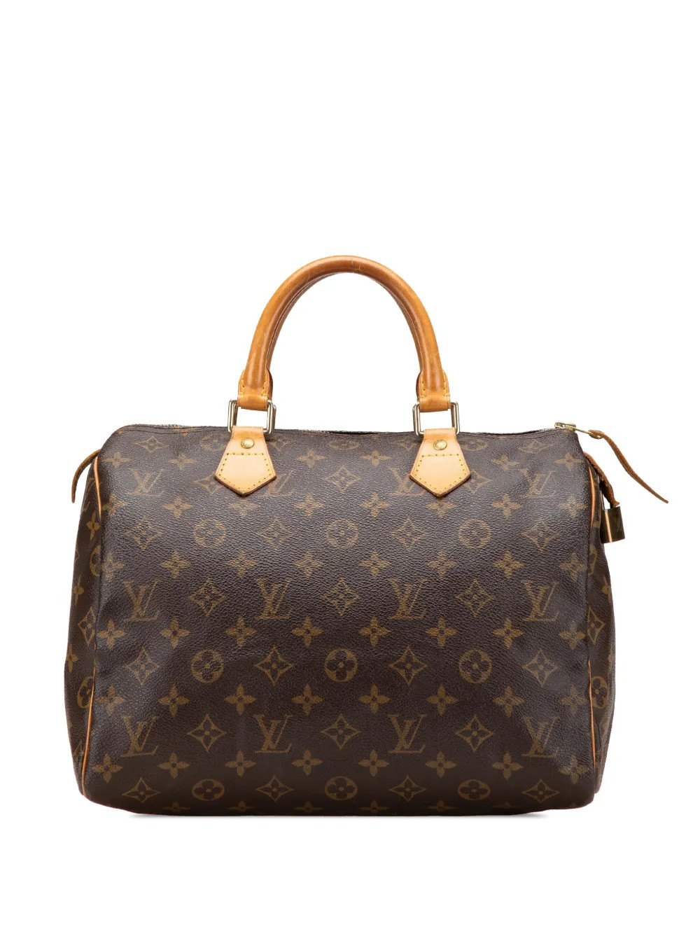 Louis Vuitton Pre-Owned 1997 Monogram Speedy 30 boston bag - Brown | Farfetch Global