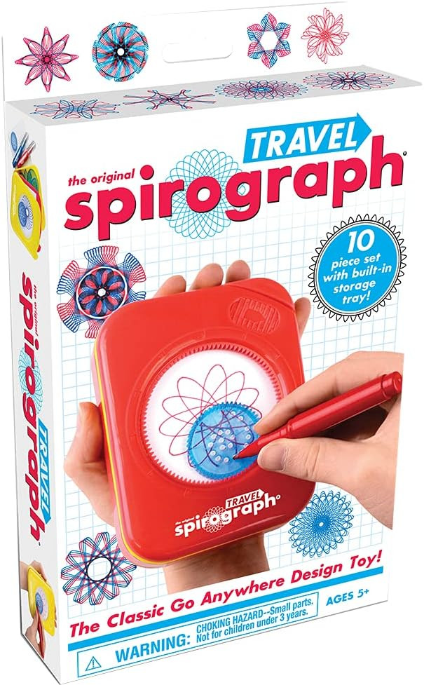Spirograph Travel — The Classic Way to Make Countless Amazing Designs — Travel Art Activity O... | Amazon (US)