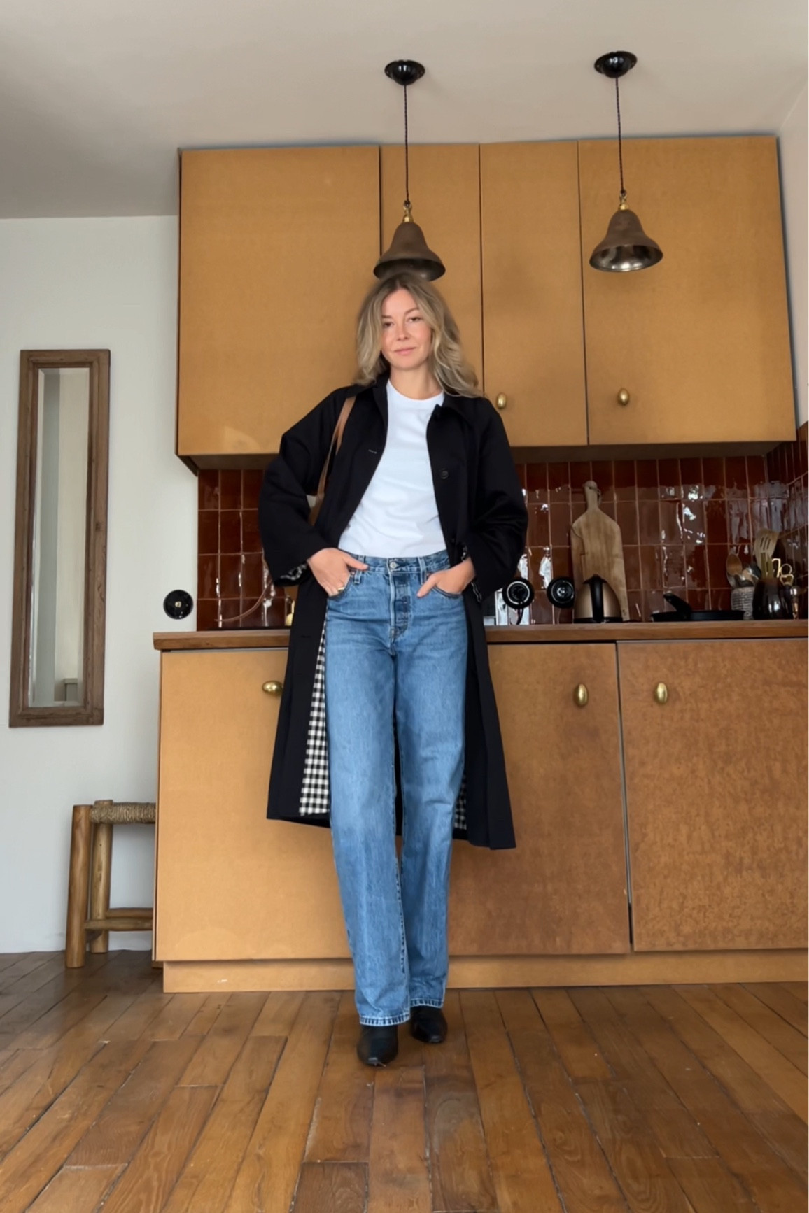 Casual trench coat look 



#LTKStyleTip