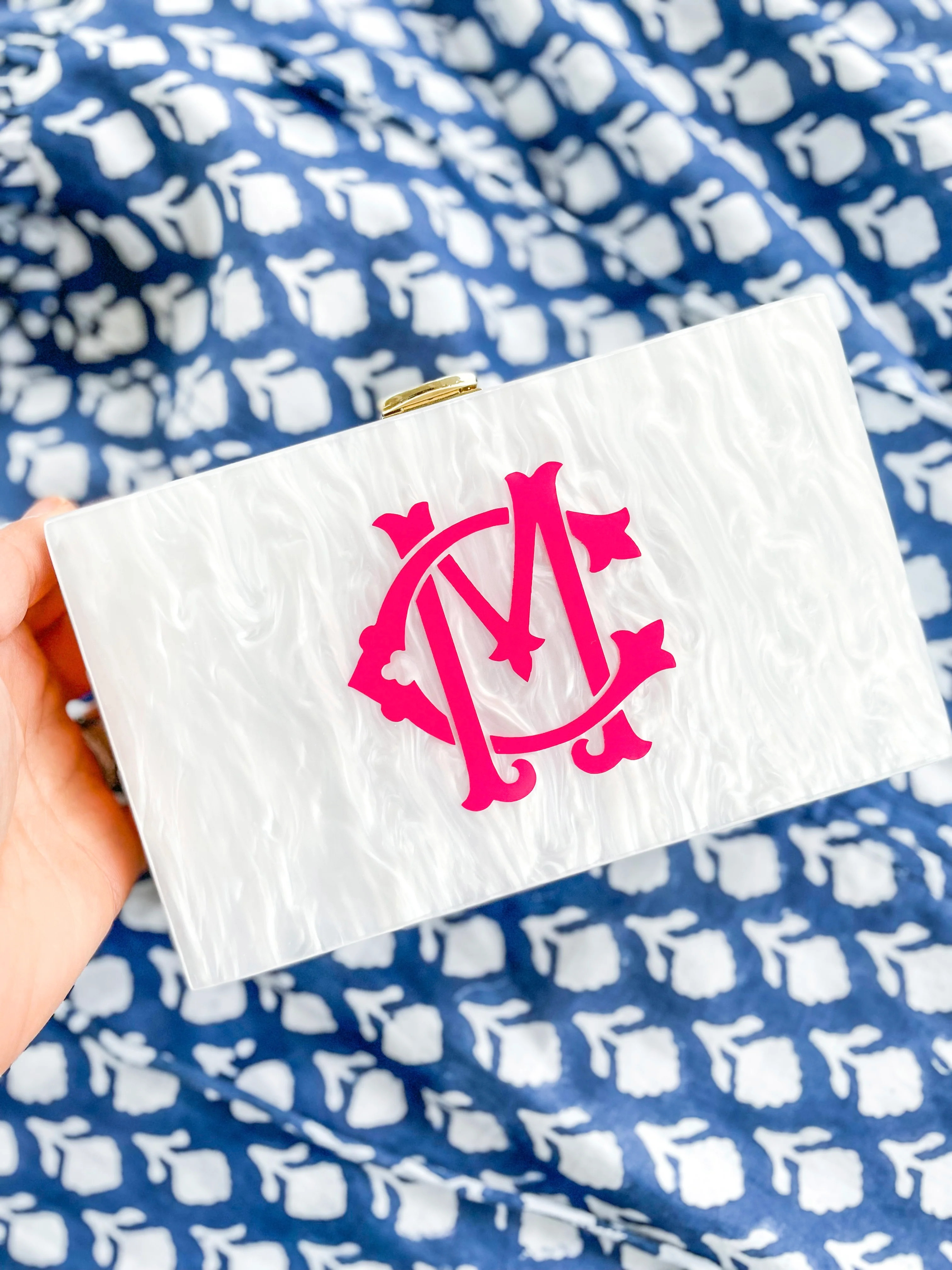 Cabana Clutch | The Monogram Corner