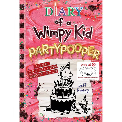 Diary of a Wimpy Kid 20: Partypooper - Target Exclusive Edition - by Jeff Kinney (Paperback) | Target