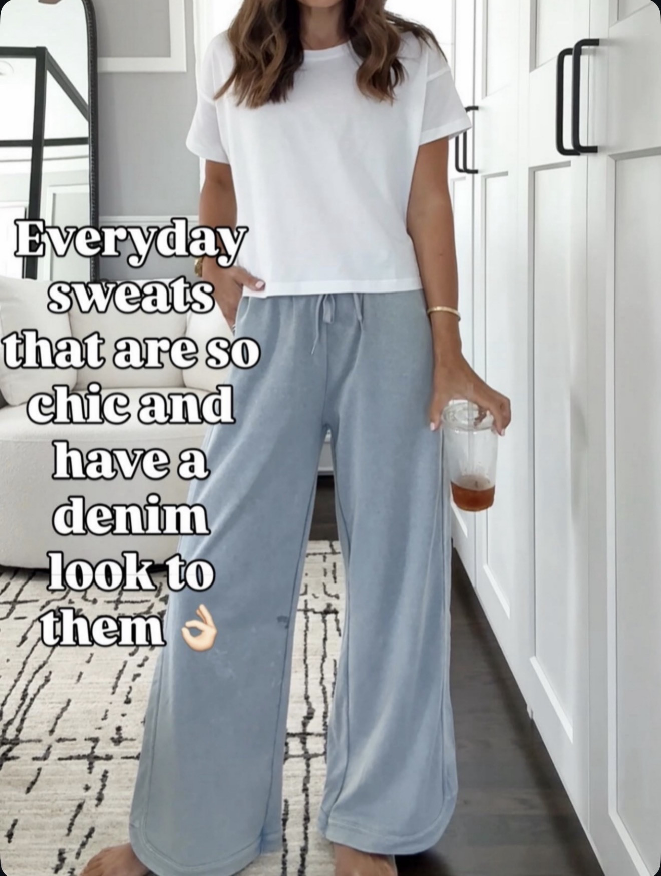 Everyday sweats but make them chic… these have a denim look and feel so good on 👌🏼🔗⬇️

#LTKootd #LTKmomlife #LTKOver40