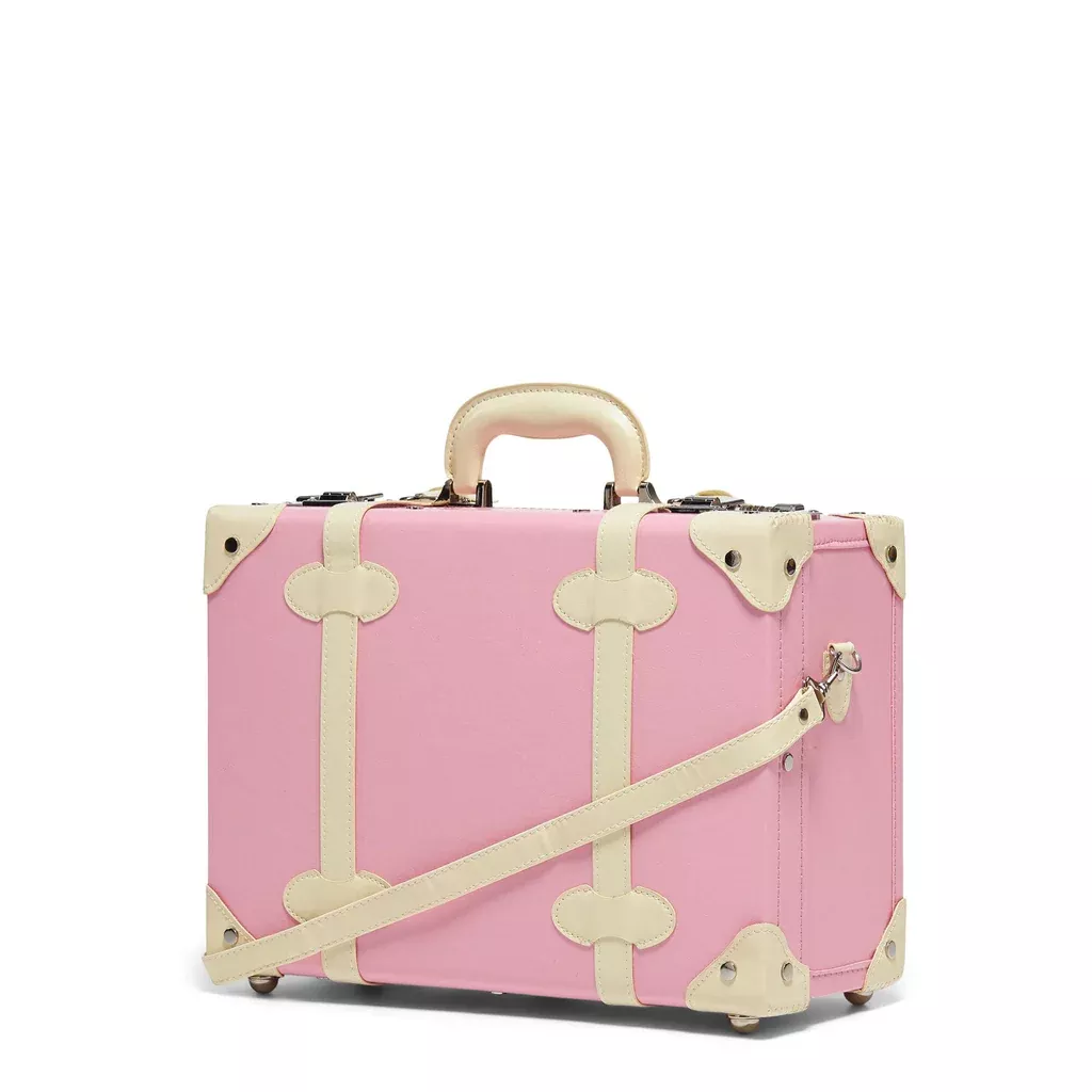 Steamline Luggage The Correspondent Small Hatbox in Pink