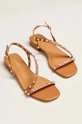 By Anthropologie Strappy Studded Flats | Anthropologie (US)