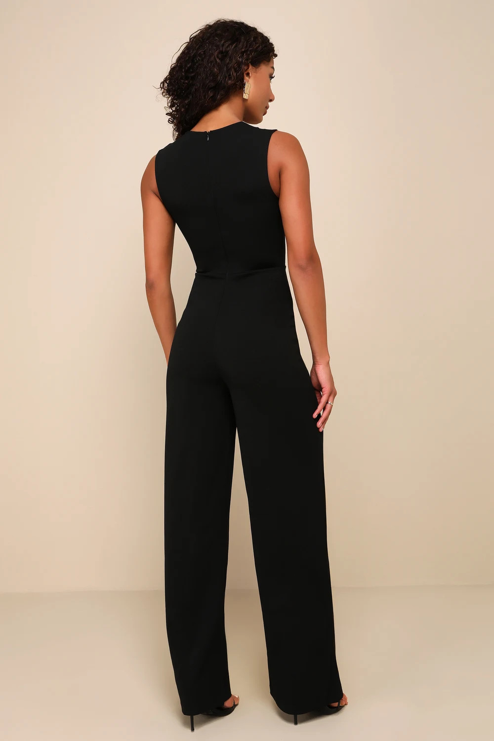 Enticing Endeavors Black Jumpsuit | Lulus
