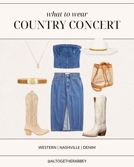 Country Concert Outfit Inspo ✨Music Festival Outfit perfect for Spring and Summer 🤎

Denim outfit, Blue Jean skirt, Denim dress, Western style, Nashville style, country concert, western outfit, rodeo outfit inspo, women’s boots, cowgirl style, Tecovas, Uncommon James Jewelry, Nordstrom #countryconcert #nashville #countrychic #westernoutfit #springstyle

#LTKSeasonal #LTKstyletip #LTKFestival