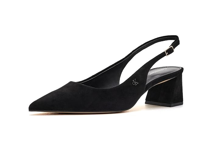 Calvin Klein Sarra Women's Sandals Black Patent : 9.5 M, Synthetic | Zappos.com