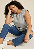 Plus Size Padded Shoulder Tank Top | Maurices