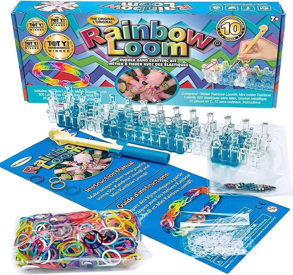 Rainbow Loom® The Original Bracelet Making Kit, Winner of 4 TOTY Awards, Make up to 24 Bracelets... | Amazon (US)