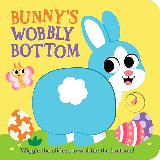 Bunny's Wobbly Bottom: (An Interactive Slider Book - A Perfect Easter Basket Stuffer for Babies &... | Amazon (US)