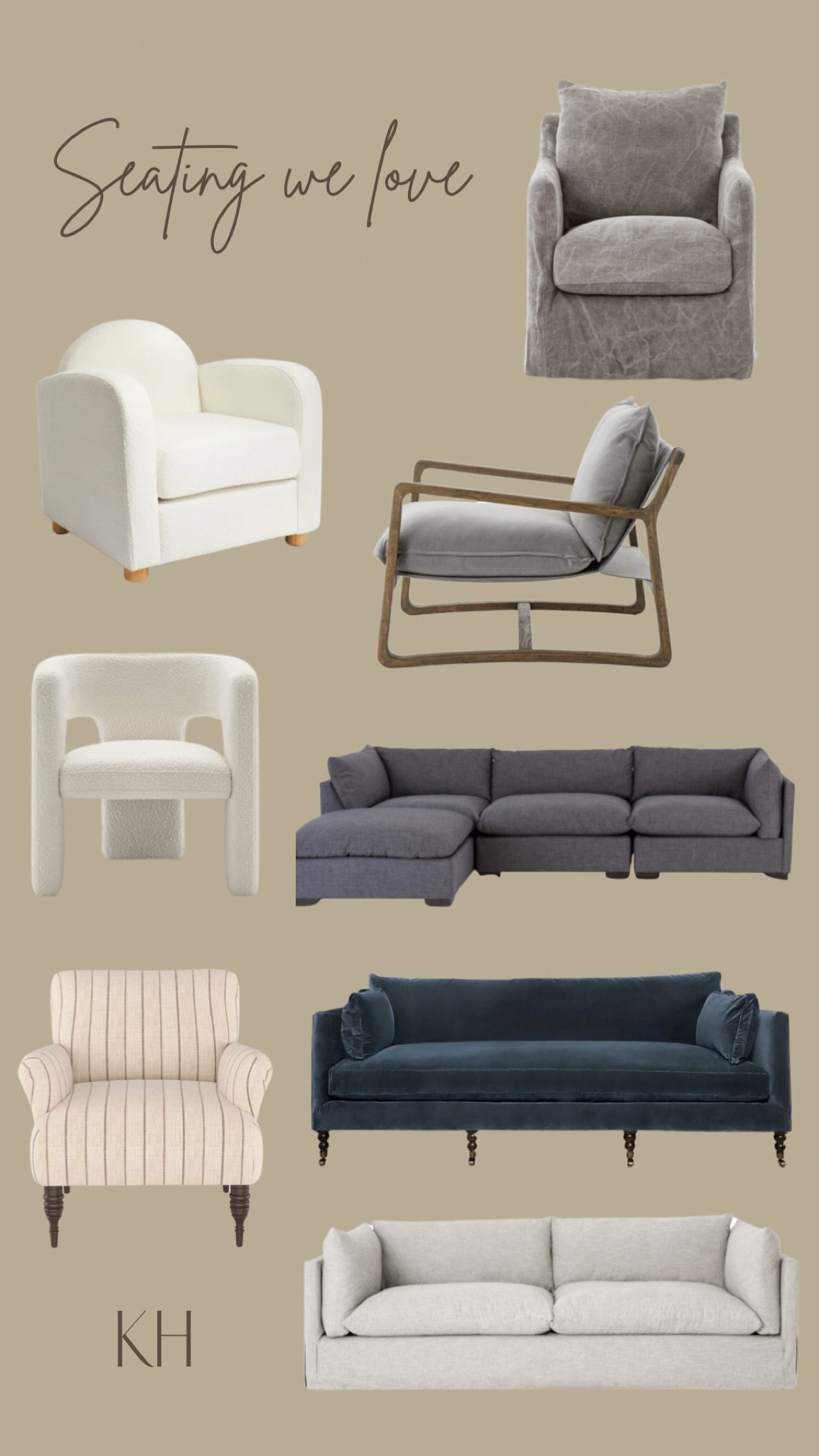 Sofas and chairs we own now or have owned in the past and LOVE 

#LTKhome