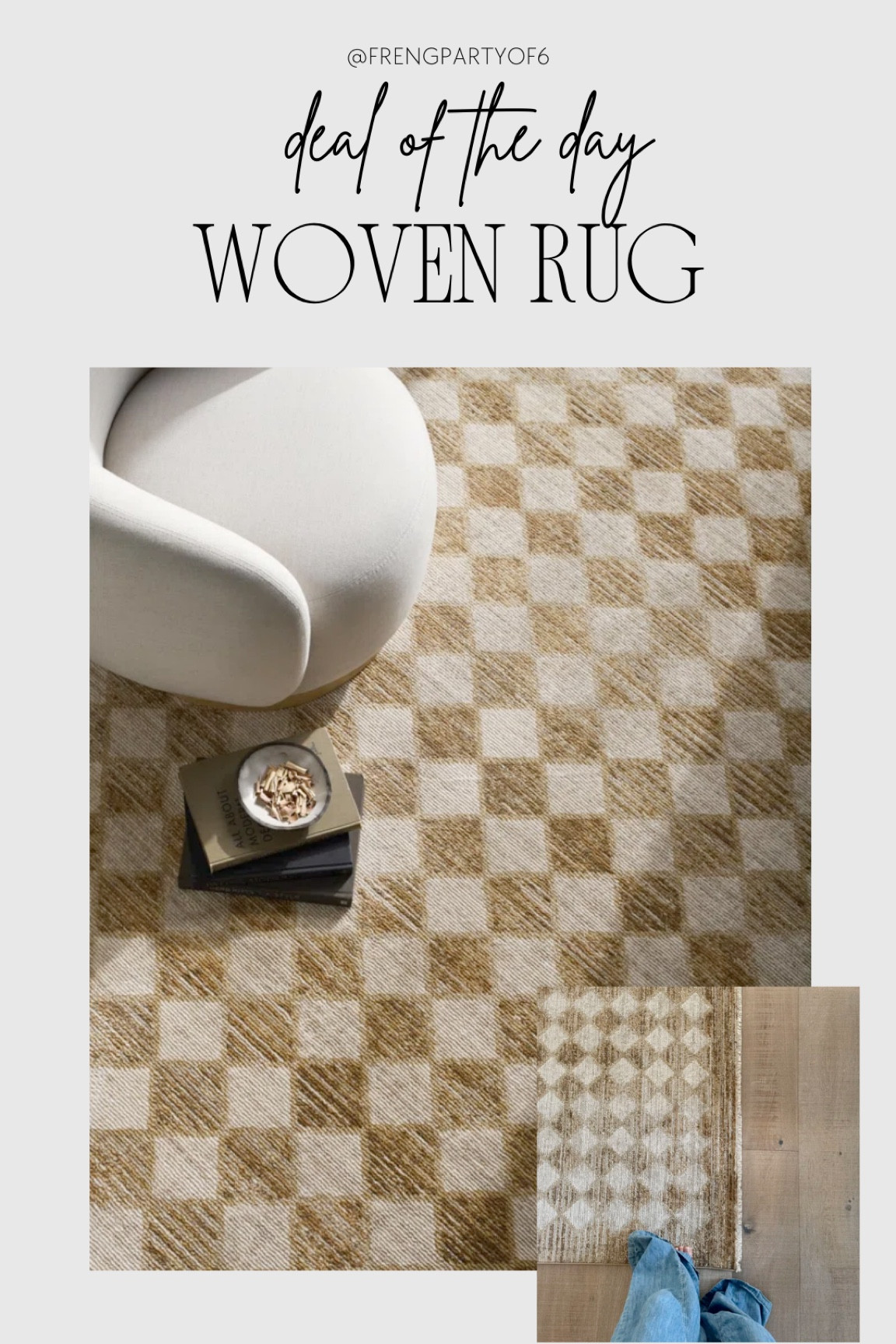 The prettiest woven area rug! Love the design and color 😍

#LTKSaleAlert #LTKHome