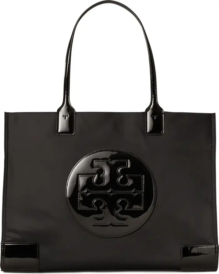 Tory Burch Ella Patent Nylon Tote | Nordstrom | Nordstrom