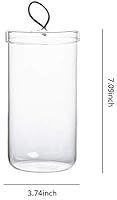 Glass Apothecary Jars-Cotton Jar-Bathroom Storage Canisters/Set of 3 | Amazon (US)