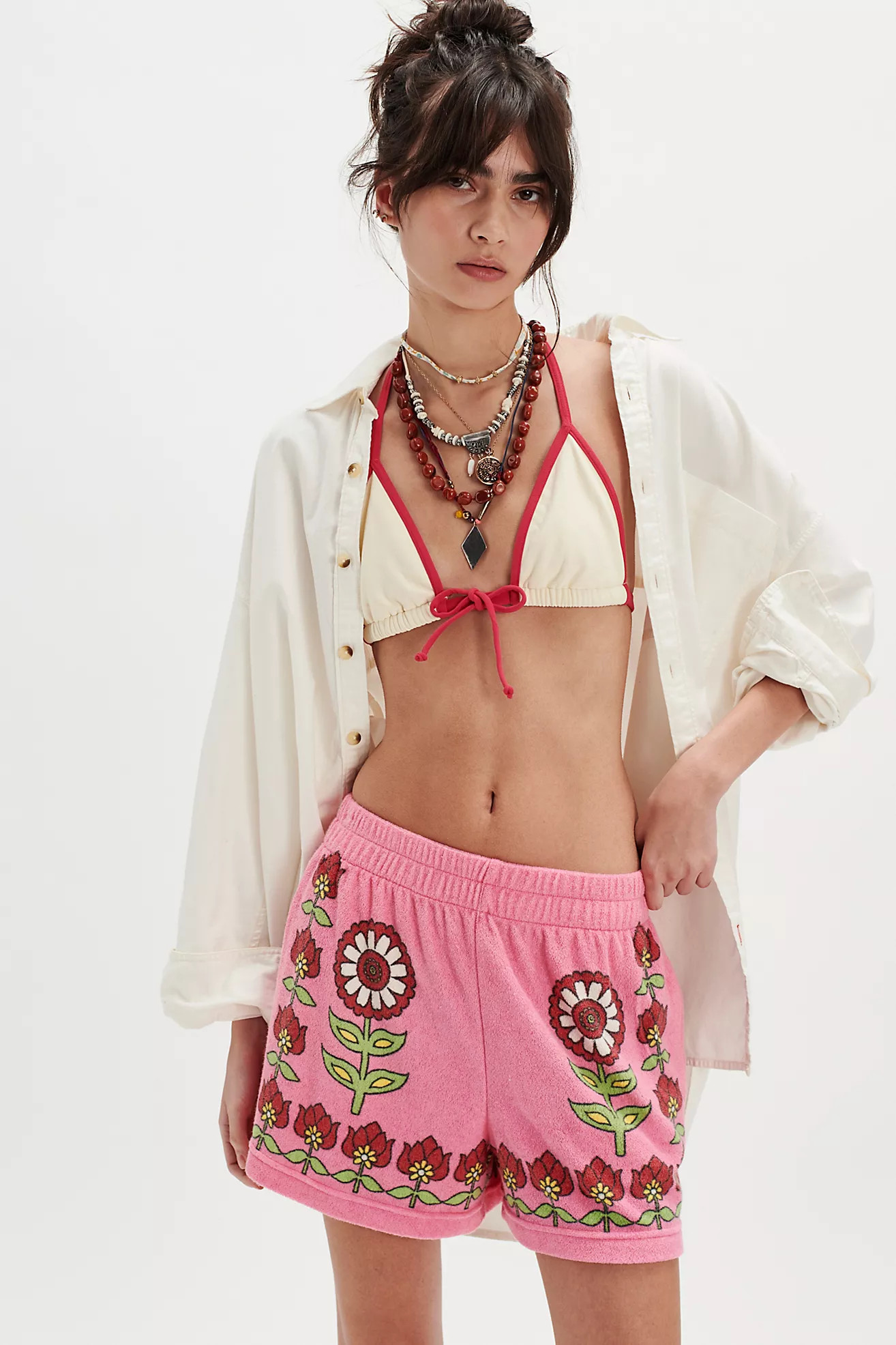 Bali Electric Love Terry Shorts | Free People (Global - UK&FR Excluded)