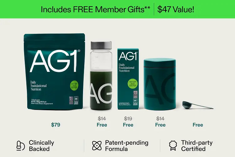 More Than A Greens Powder - Superfoods for Daily Nutrition | AG1