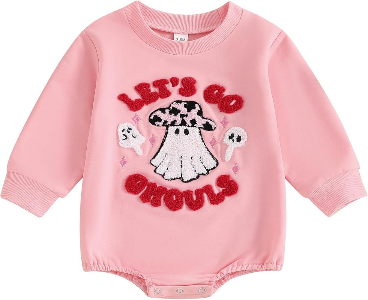 My First Thanksgiving Baby Boy Girl Outfit Homemade Rolls Sweatshirt Bubble Romper Sweater Newbor... | Amazon (US)