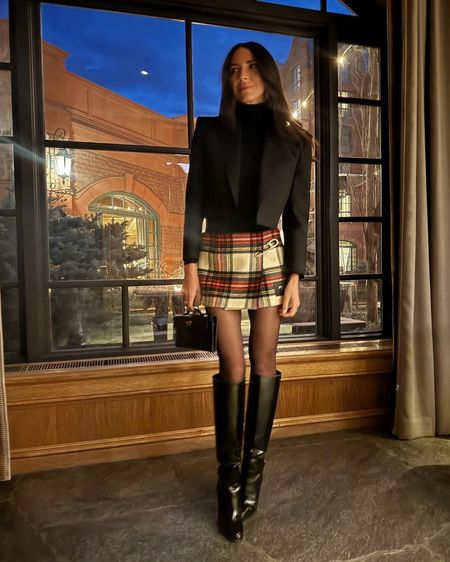 Aspen outfit 🏔️ Skirt is Prada but linked similar!