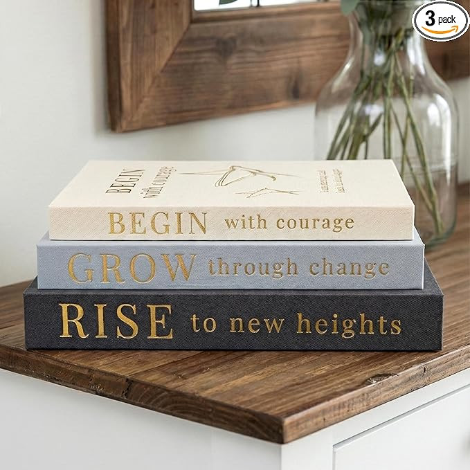 Decorative Books for Home Decor | Elevate your Bookshelf Decor with Coffee Table Books (Fake Book... | Amazon (US)