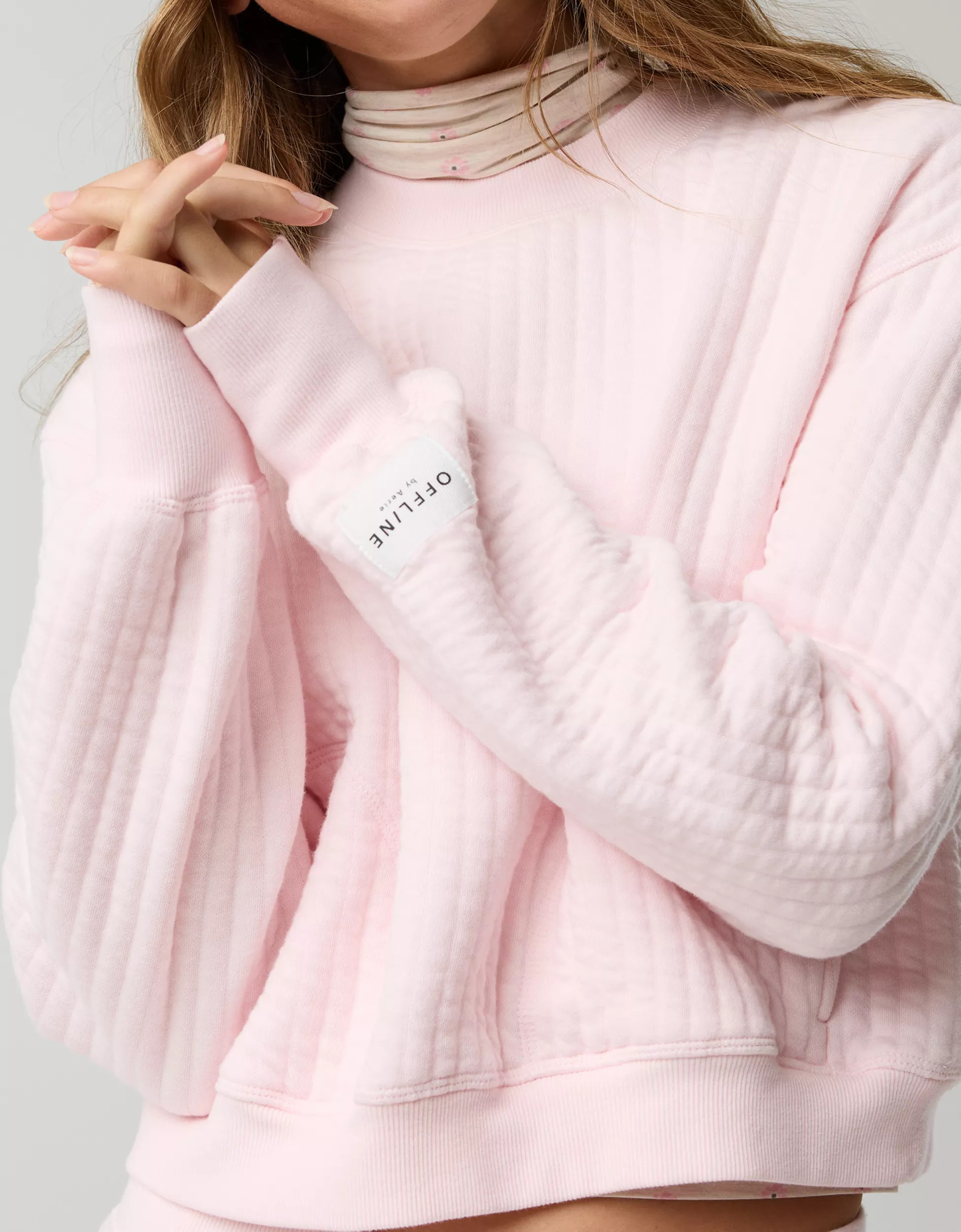 OFFLINE By Aerie Coffee Run Crewneck | Aerie