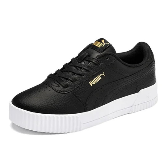 Tênis Couro Puma Carina Lux L BDP Feminino - Preto | Netshoes (BR)