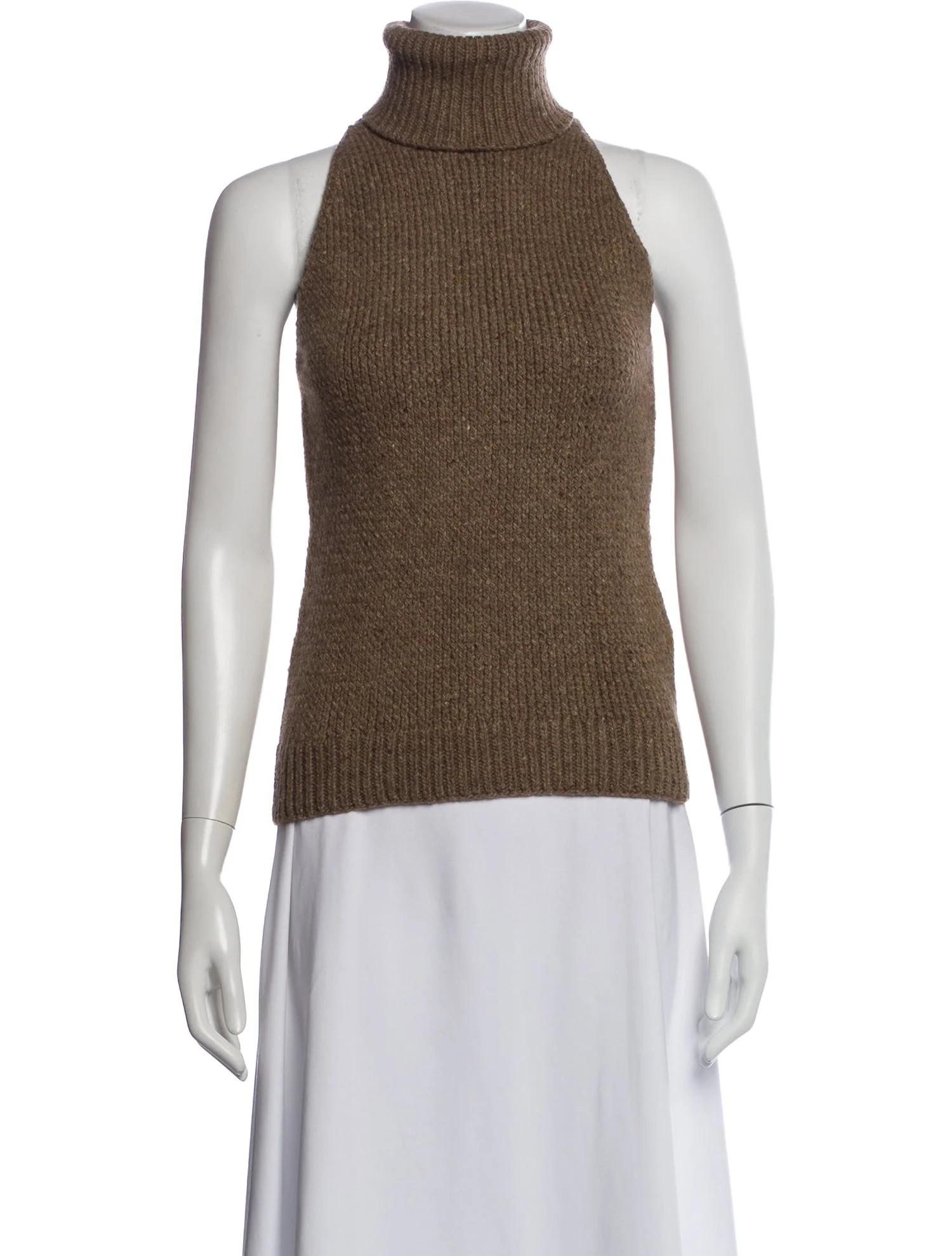 Ralph Lauren Wool Turtleneck Sweater - Brown Knitwear, Clothing - WYG142525 | The RealReal | The RealReal