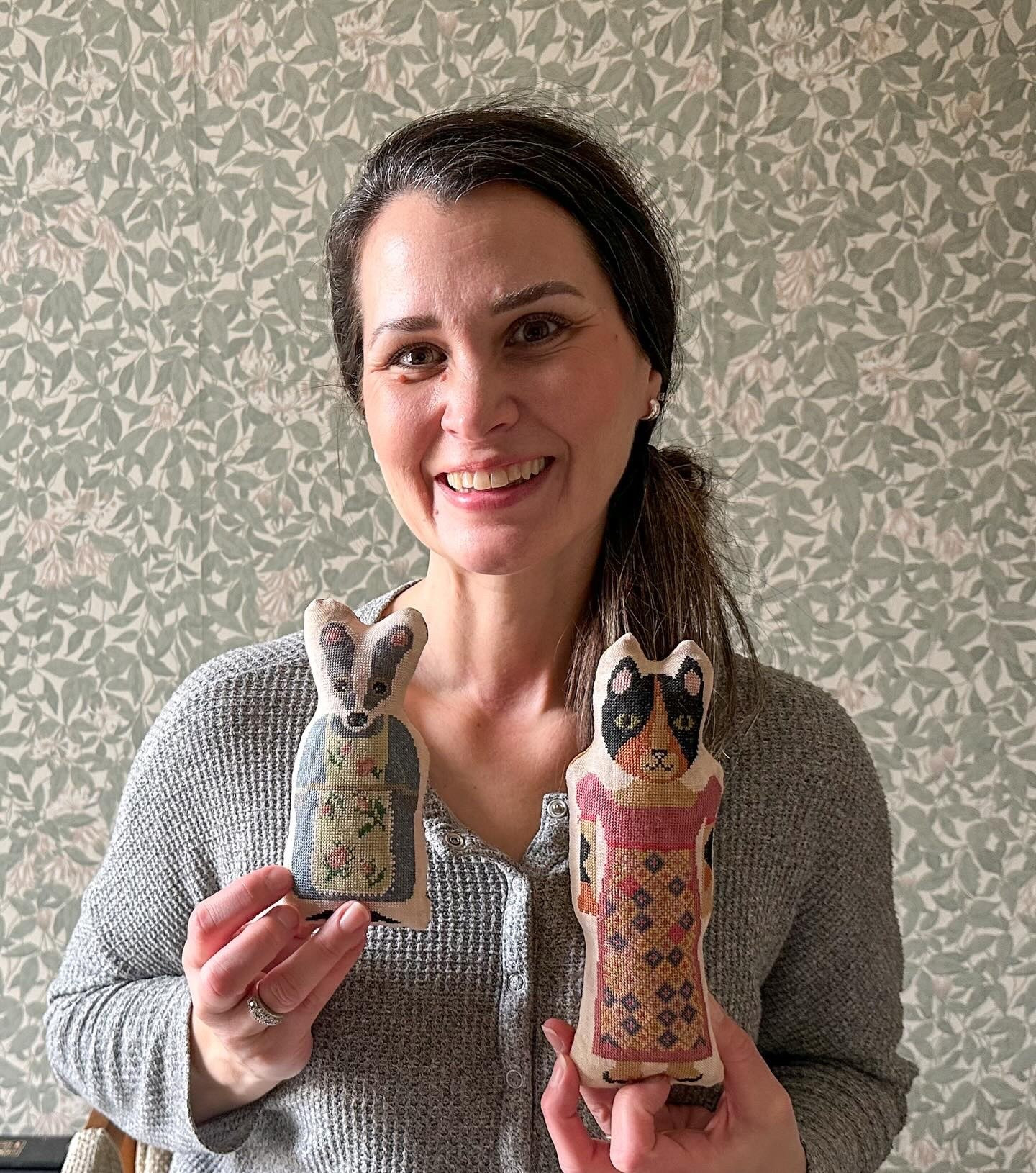 Two fully finished pieces and a new video to share—it feels like such a joyful moment. 🧵✨

I’m so excited to have two fully finished Animal Crackers pieces—Clementine and Clovis! Watching these sweet designs come to life stitch by stitch has been such a delight. There’s something so satisfying about placing those final stitches and seeing the personalities of these little animals shine through on the fabric. They’ve been such a joy to work on, and I’m so happy to finally call them finished.

I’m also excited to share that FlossTube #27 is now uploaded on my YouTube channel! In this video I chat about these finishes, share some stitching progress, and spend a little cozy time talking all things needle and thread.

If you’d like to see Clementine and Clovis all finished, come join me over on my channel. 🪡💛
Love y’all mucho🫶🏼
.
.
.
.
.
.
.
#needleandthread #flosstube #crossstitchlove #animalcrackers

#LTKSeasonal #LTKstorytime #LTKgrwm