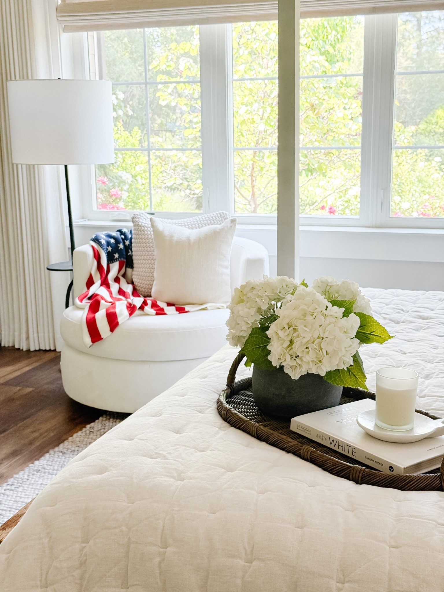 Current bedroom view, subtle red, white and blue🇺🇸

#LTKSaleAlert #LTKSeasonal #LTKSummerEdit