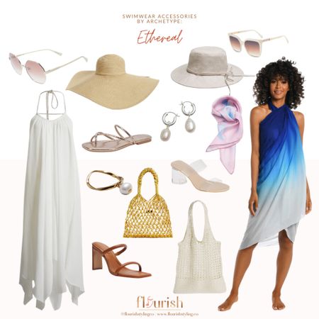 Are you an Ethereal Style Archetype? Check out this round up of swimwear accessories that fit the bill for your personal style! 
#ethereal #summer #etherealstyle

#LTKSwim #LTKSeasonal #LTKStyleTip