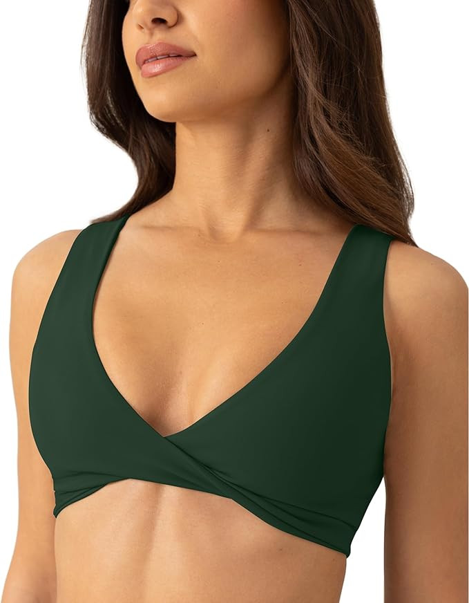 PAVOI ACTIVE Two Ways Twist Sports Bra for Women - Customizable Coverage Convertible Twist Front ... | Amazon (US)