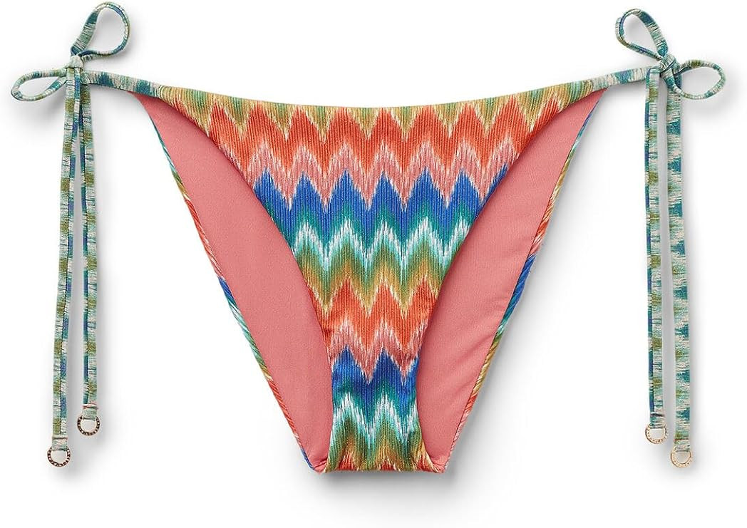 Woman's String Swimsuit Bottoms Elegant Chevron | Amazon (US)