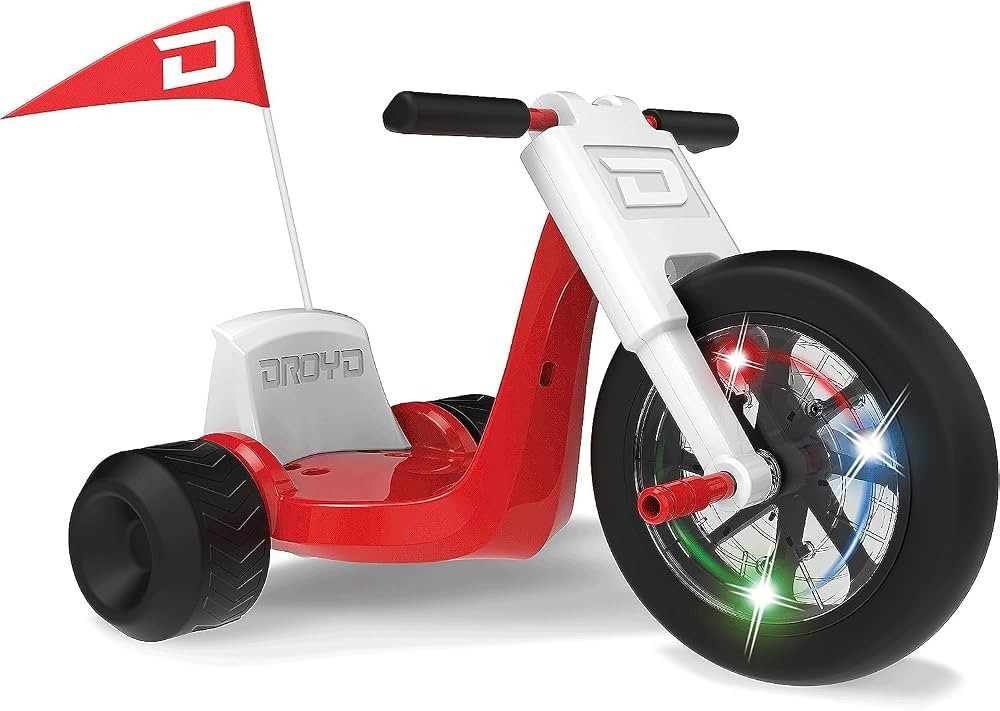 Droyd Romper Electric Tricycle for Kids 3+ Years, 24V Gifts Toys 3-6 MPH Max Speed & 45 Mins Max ... | Amazon (US)