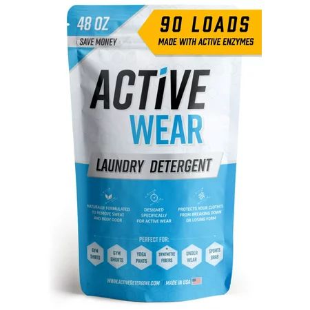 Active Wear Laundry Detergent - Formulated for Sweat and Workout Clothes - Natural Performance Sport | Walmart (US)